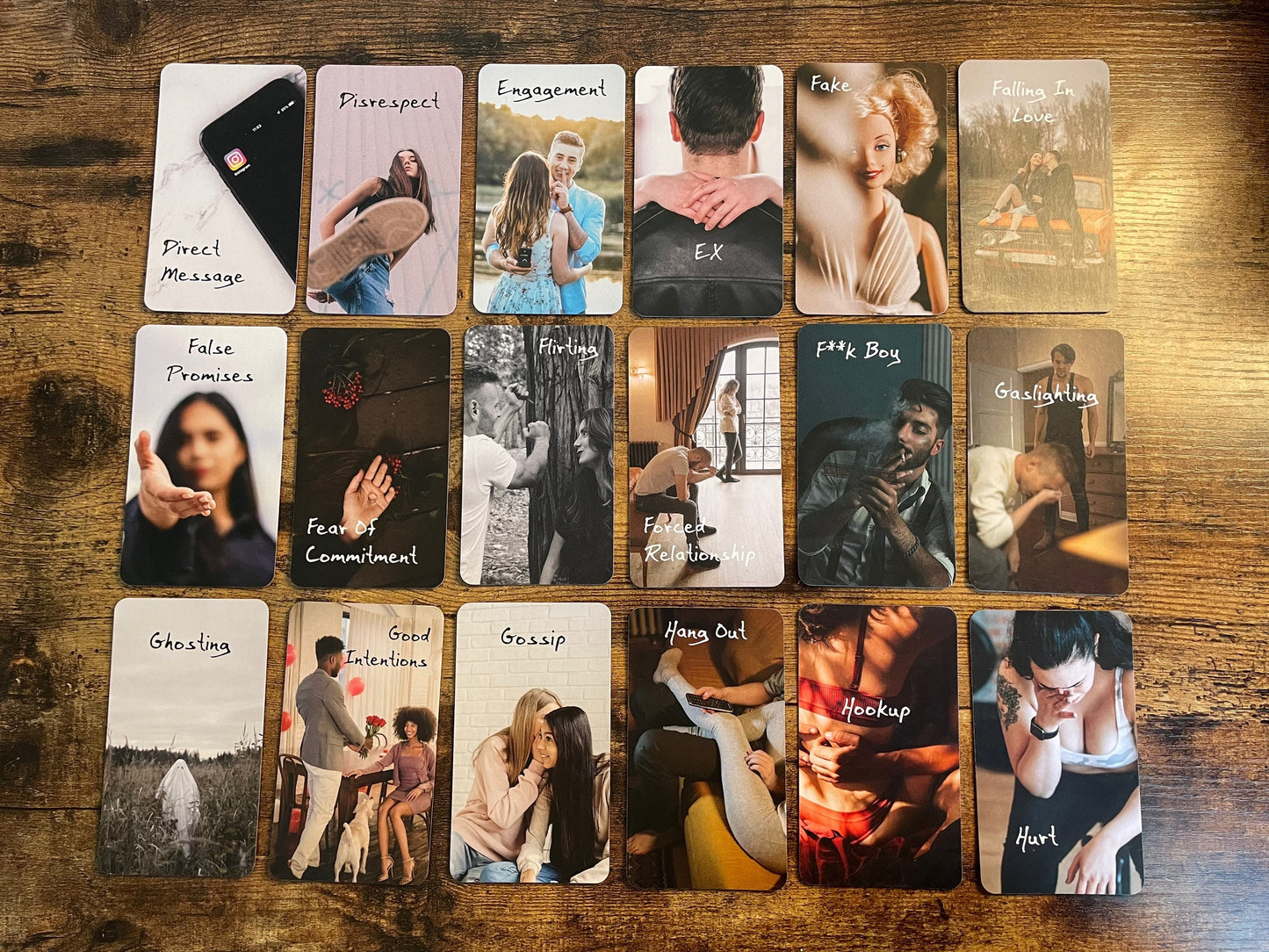 The Modern Love Oracle By Simplistic Mystic (90 card oracle deck, no guidebook)